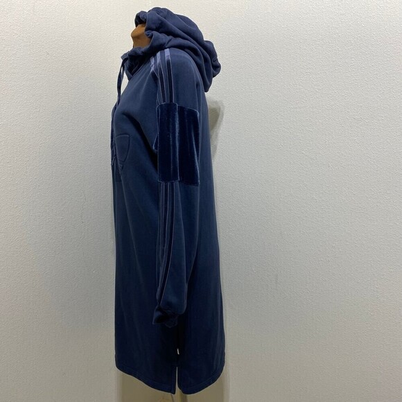 Adidas Originals Trefoil Hooded Dress Size Small - Picture 5 of 12